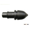 Round shank tooth
