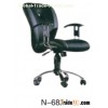 office swivel chair with adjustable arm rests, computer lift chair, revolving clerk furniture