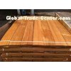 Natural Burma Teak Wood Flooring Veneer Sheet , Cut To Size Veneer