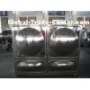 Non-Toxi Unit Rectangular Combined Stainless Steel Water Tanks, Stainless Steel Storage Vessel