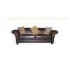 Europe Style Luxury Upholstered furniture Wooden Sofa Designs for Hotel Lobby