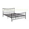 Adult Twin Solid Full Size Metal Beds , School Natural Wrought Iron Beds