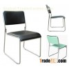 stacking guest chair, reception visitor seat, modern office chair, commercial training furniture