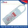 White , Red UV Resistant ABS Scaffolding Safety Tags For Building Work