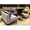 OEM Comfortable Hotel Lobby 2 Seater Sofas Fabric Set For Public Area