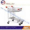 Supermarket Iron Grocery Store Shopping Carts Trolley Folding Type
