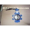 Easy Installation BS4504 PN10 / PN16 Flange Standard Cast Iron Lug Butterfly Valve