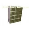 Custom 12 Compartment Steel Display Racks For Market / Shopping Store / Office