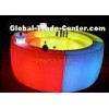 Nightclub Round LED Party Furniture , Removable Glowing Led Bar Table UL BS GS SAA