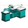 Beveled Retail Store Checkout Counters Anti - Slip Cargo Space Aluminum Border