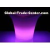 Portable Purple Brightness LED Ice Bucket Plastic Holder Illuminated Wine Pails