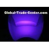 Purple LED Bar Stools Illuminated Chairs With On / Off Switch 97CM90CM72CM