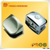 GB zinc alloy Circular glass shelf clamp/bookshelf glass fixed