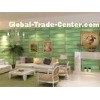 Embossed Decorative 3D Wall Panel / 3D Living Room Wallpaper for Dinning Room