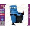 Plastic Shell Floor Mounting Theatre Chairs Music Hall Seating With PP Cup Holder