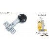 26mm glass hinge