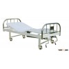 3 cranks manual hospital bed with 3 folds and carbon steel head board