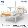 Heavy Duty Manual Medical Bed with Stainless Steel Railing (CE/FDA/ISO)