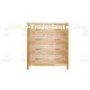 Living Room Ash Wood Furniture 4 Drawer Cabinet / Ash Bedside Cabinet