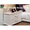 Modern beautiful Bedroom Bedside Tables small nightstand , White
