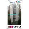 Grey Steel Fire Resistant Filing Cabinets 4 Drawers For Valuable Records / Documents