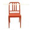 Orange PP Leisure Plastic Chair For Dinning Room , UV Resisrtant