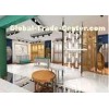 Custom Luxury Solid Wood Clothing Store Furniture Sets Eco - Friendly