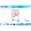 Steel Movable Portable Clothes Rack Heavy Duty  for Quilt / Towel Racks Space Saving