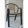 steel tube with powder coating /wood RC803