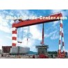 200 ton Ship Building Electric Gantry Crane / Shipyard Cranes For Hull Section Building