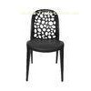 Durable Armless Modern Italian Dining Chairs Stackable , 53 * 45 * 83cm