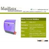 Wave Crescent Mailbox   MBW-2017