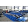 Automatic Color Steel Roof Panel Roll Forming Machine With 8-15m/Min
