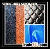 Dongguan yuhua high quality embossed pu microfiber leather for leather sofa  car seat cover