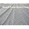 Elegant Thin Cord Lace Cotton Nylon Lace Fabric Knitted For Apparel