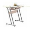 Modern Small Office Computer Desks With Wheels For Convenient Move DX-CD104