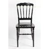 Black Poly Carbonate / Acrylic Resin Napoleon Chair UV Resistant For Party
