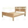 Modern Solid Ash Wood Furniture , Pure Wood Twin Bed Frame For Unisex