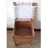 Storage Stool Solid Wood Bathroom Furniture Oiled For Storing Towel
