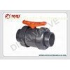 UPVC / PVC Double Union socket Plastic Ball Valve PN10