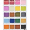 High quality PU leather for phone case color chang after hot stamp
