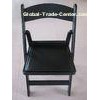 Waterproof Black Resin Folding Chair , Dining / Wedding Padded Folding Chair