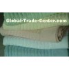 Breathable Pure Cotton Knit Throw Blanket Bedspreads , King Size Blanket