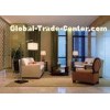 Customized Hotel Lobby Furniture round table and chairs for waiting use