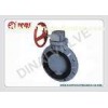 Gear operation thermoplastic butterfly valve, 1.0Mpa,1~24, UPVC,CPVC,PVDF,PP,PPH fabricated