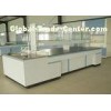 All Wood Corrosion Resistance Lab Island Bench Chemistry Lab Furniture