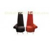 Unique red / black High back chair Hotel modern lobby furniture for public area