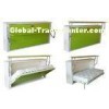 Green Space Saving Horizontal Wall Bed Single with Computer Table