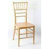 Metallic Yellow Polycarbonate Resin Chiavari Chair Waterproof For Outdoor , Contemporary