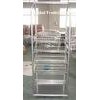 Portable Retail display units Metal Display Racks with wire shelving for showing products